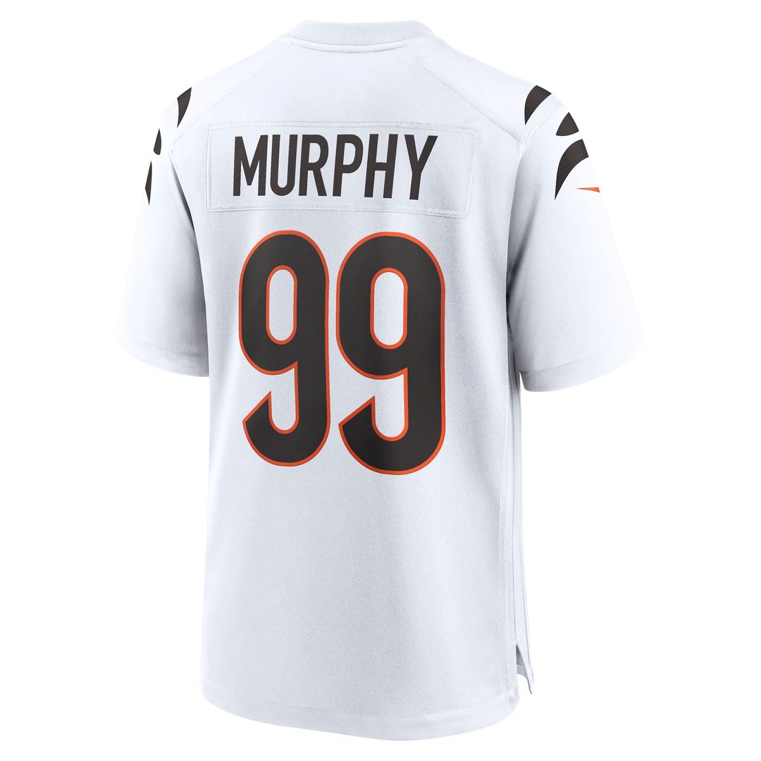 Myles Murphy Cincinnati Bengals Nike White Team Game Jersey