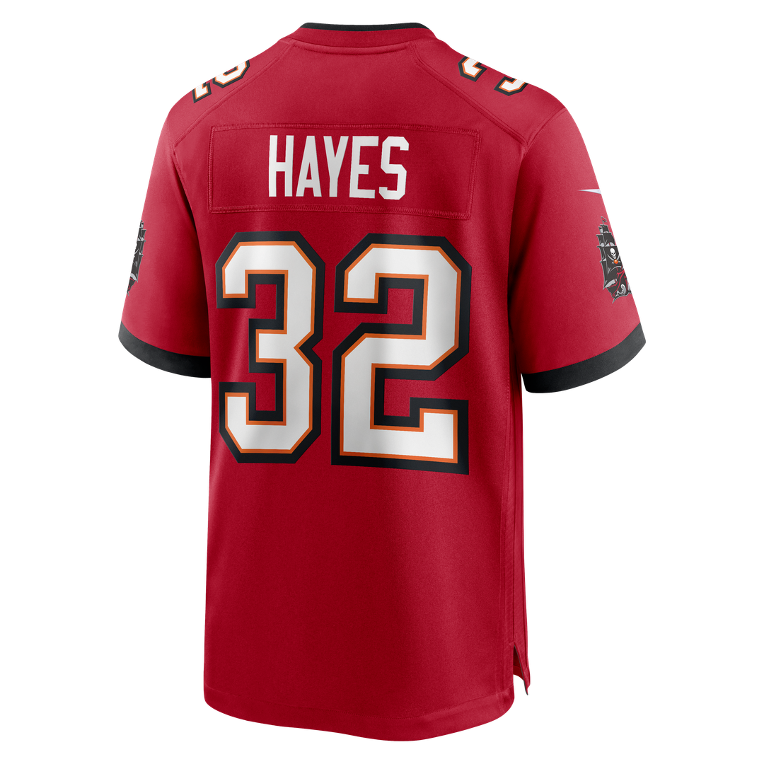 Josh Hayes Tampa Bay Buccaneers Nike Red Game Jersey