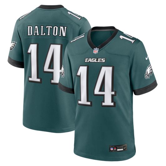 Andy Dalton Philadelphia Eagles Nike Midnight Green Team Game Jersey