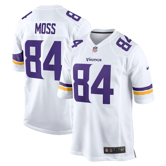Randy Moss Minnesota Vikings Nike White Retired Player Game Jersey
