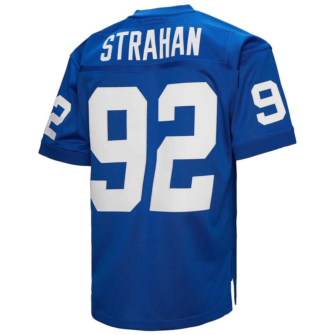 Michael Strahan New York Giants 1994 Mitchell & Ness Royal Authentic Throwback Retired Player Jersey