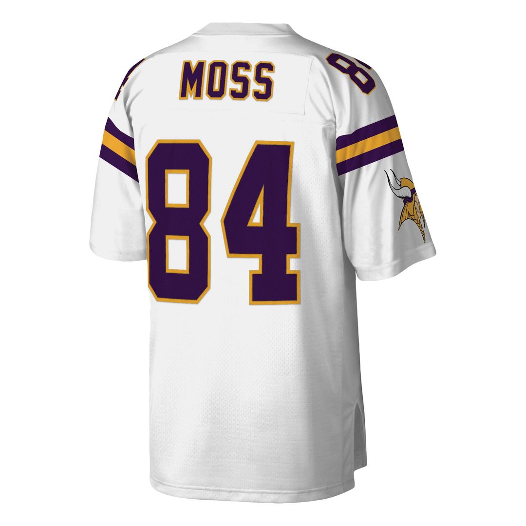 Randy Moss Minnesota Vikings Mitchell & Ness White Legacy Replica Jersey