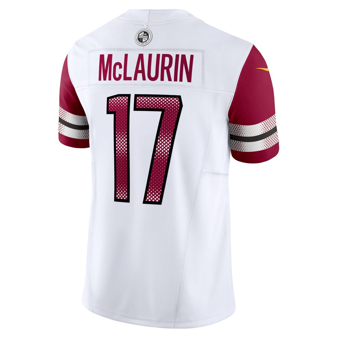 Terry McLaurin Washington Commanders Nike White Vapor F.U.S.E. Limited Jersey