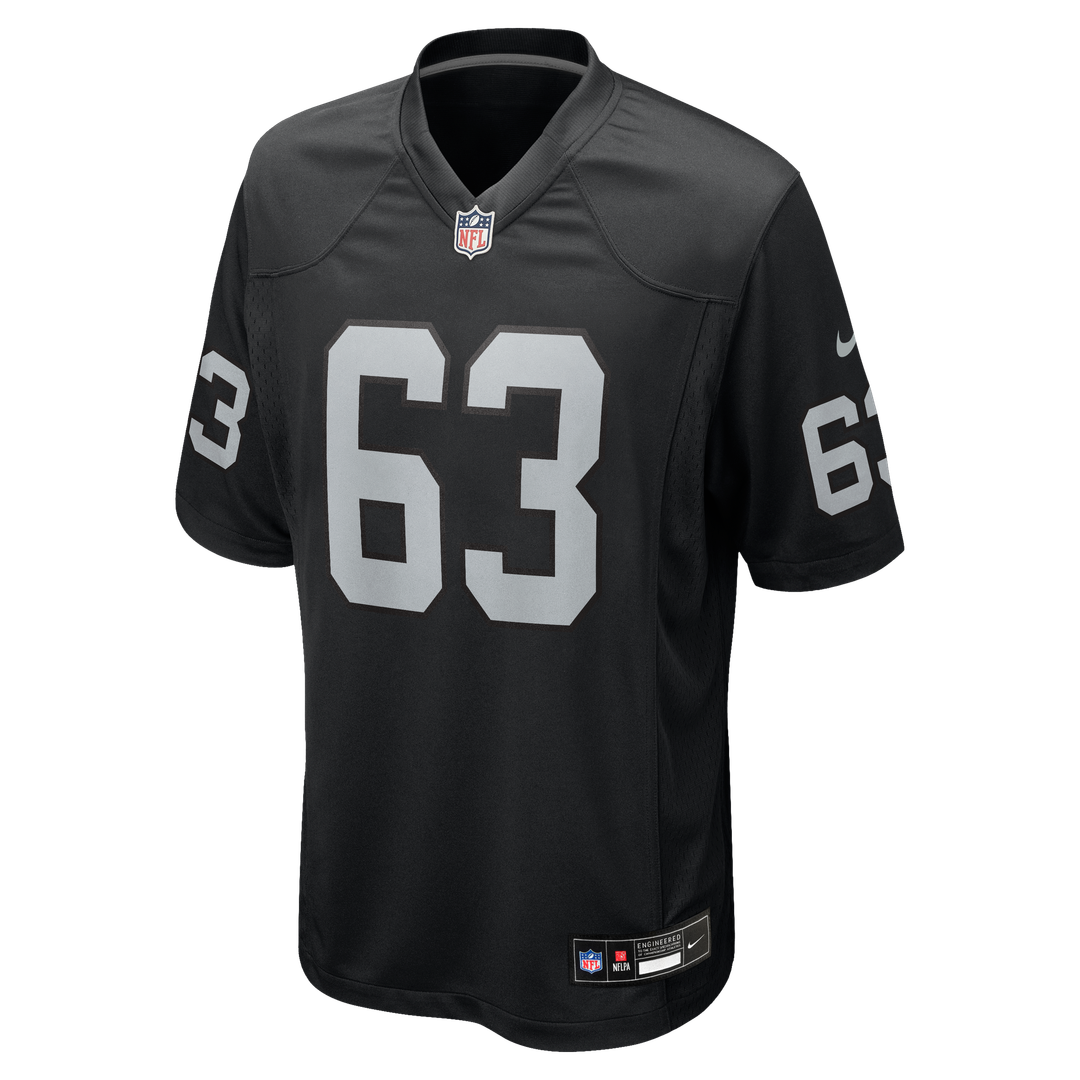 Gene Upshaw Las Vegas Raiders Nike Black Game Retired Player Jersey