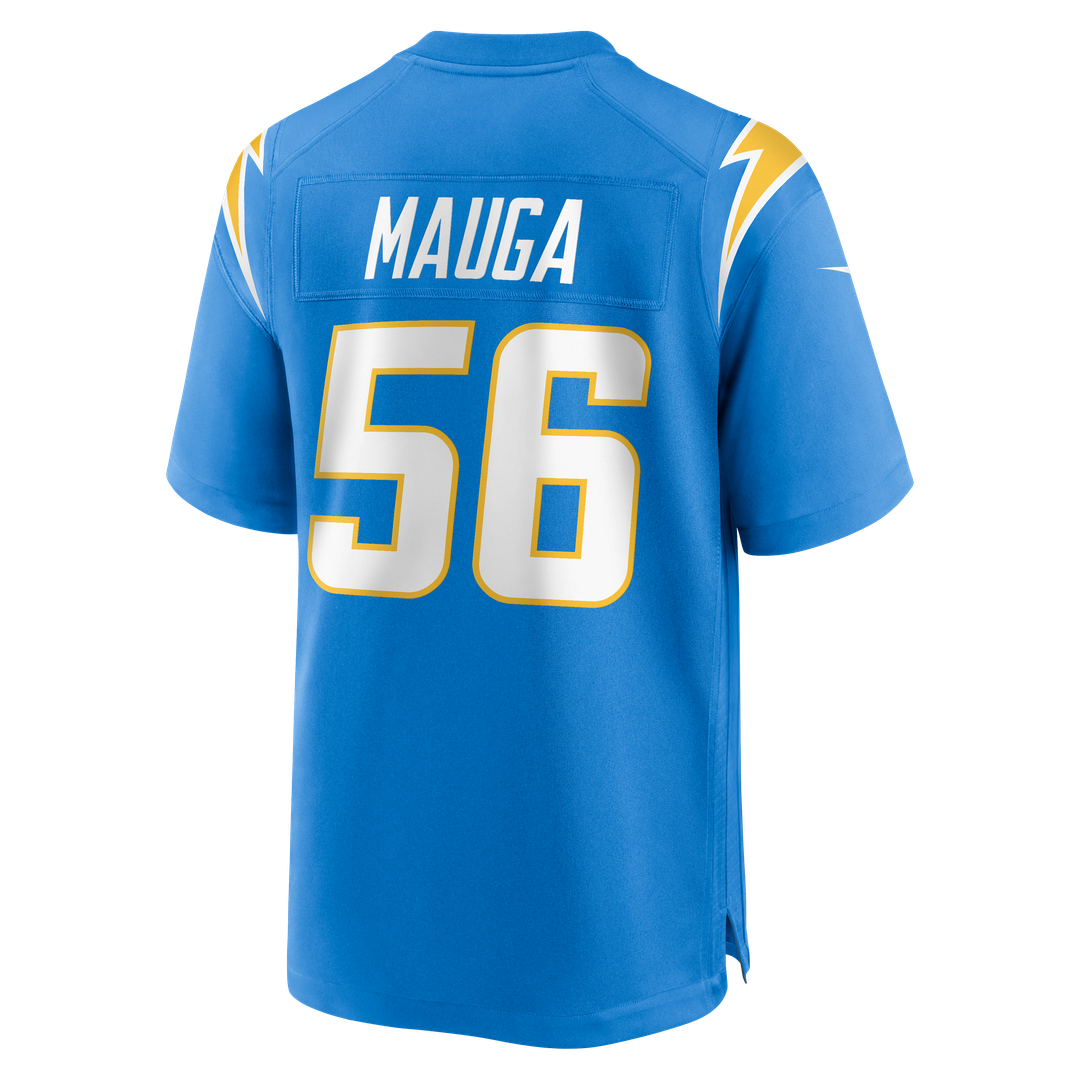 Kanai Mauga Los Angeles Chargers Nike Powder Blue Team Game Jersey