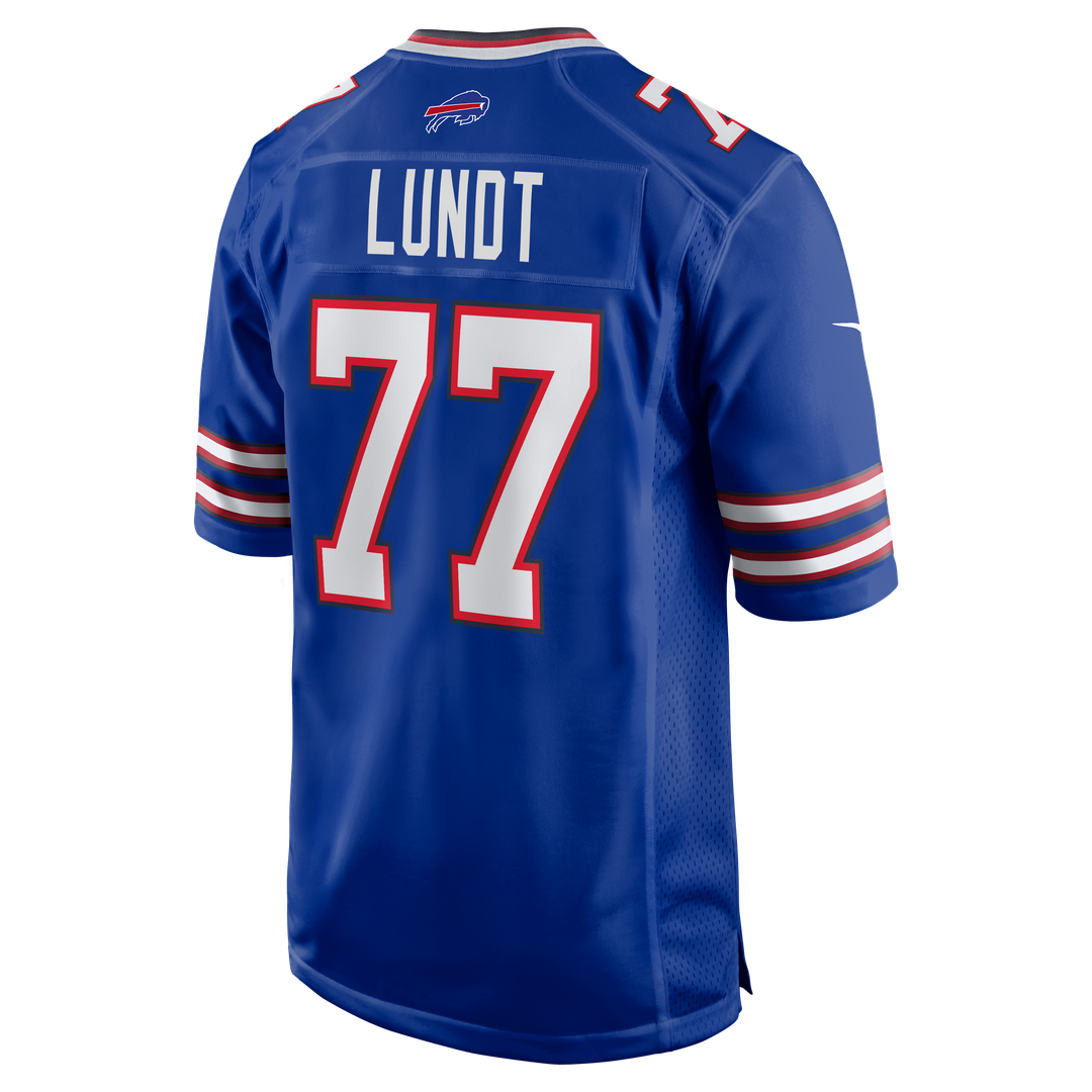 Chase Lundt Buffalo Bills Nike Royal Team Game Jersey