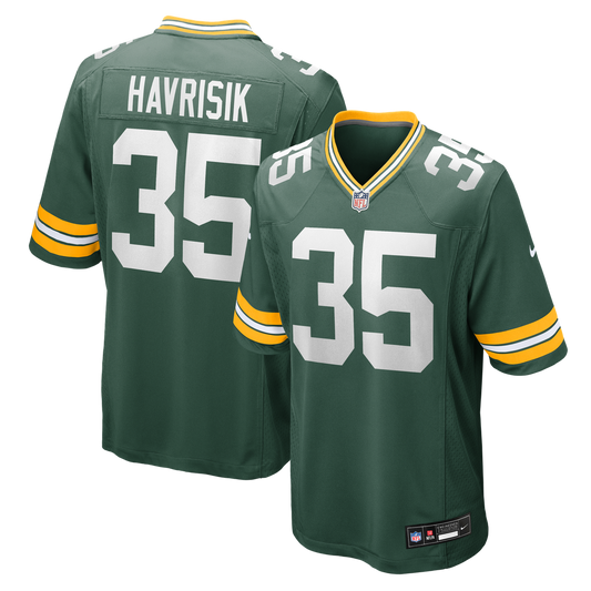Lucas Havrisik Green Bay Packers Nike Green Team Game Jersey