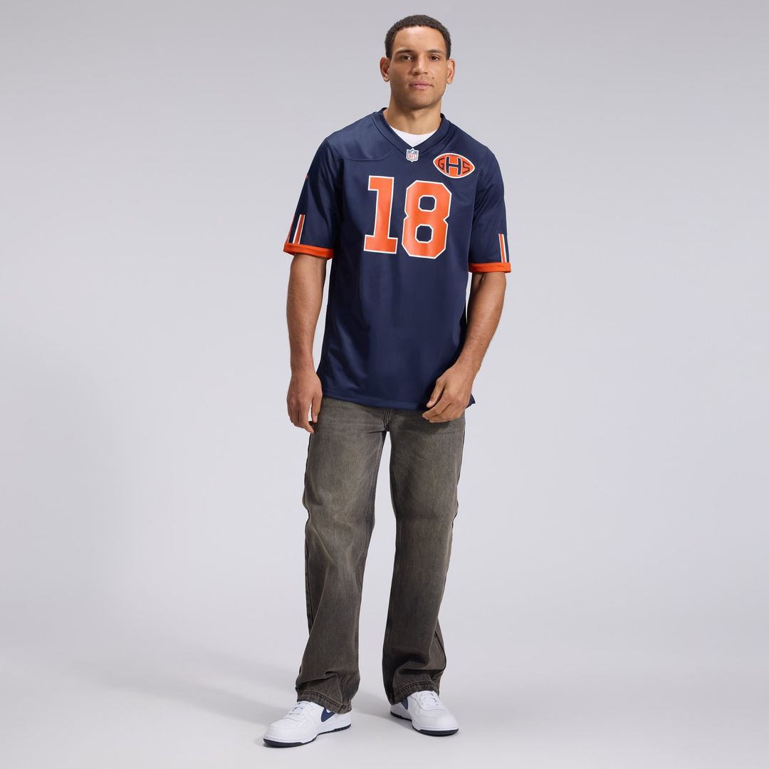Caleb Williams Chicago Bears Nike Navy 2026 Rivalries Collection Game Jersey
