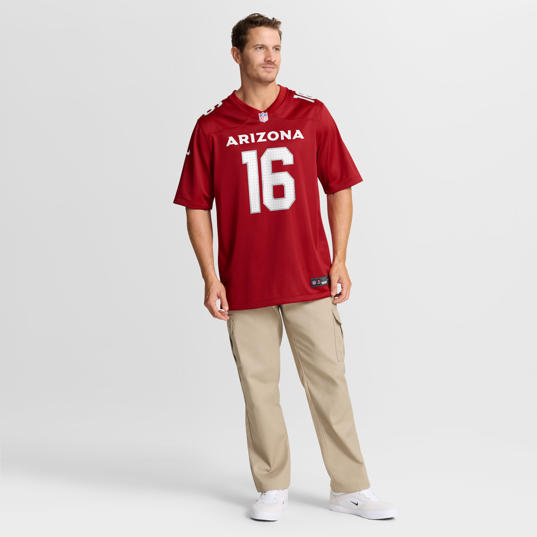 Max Melton Arizona Cardinals Nike Cardinal Team Game Jersey