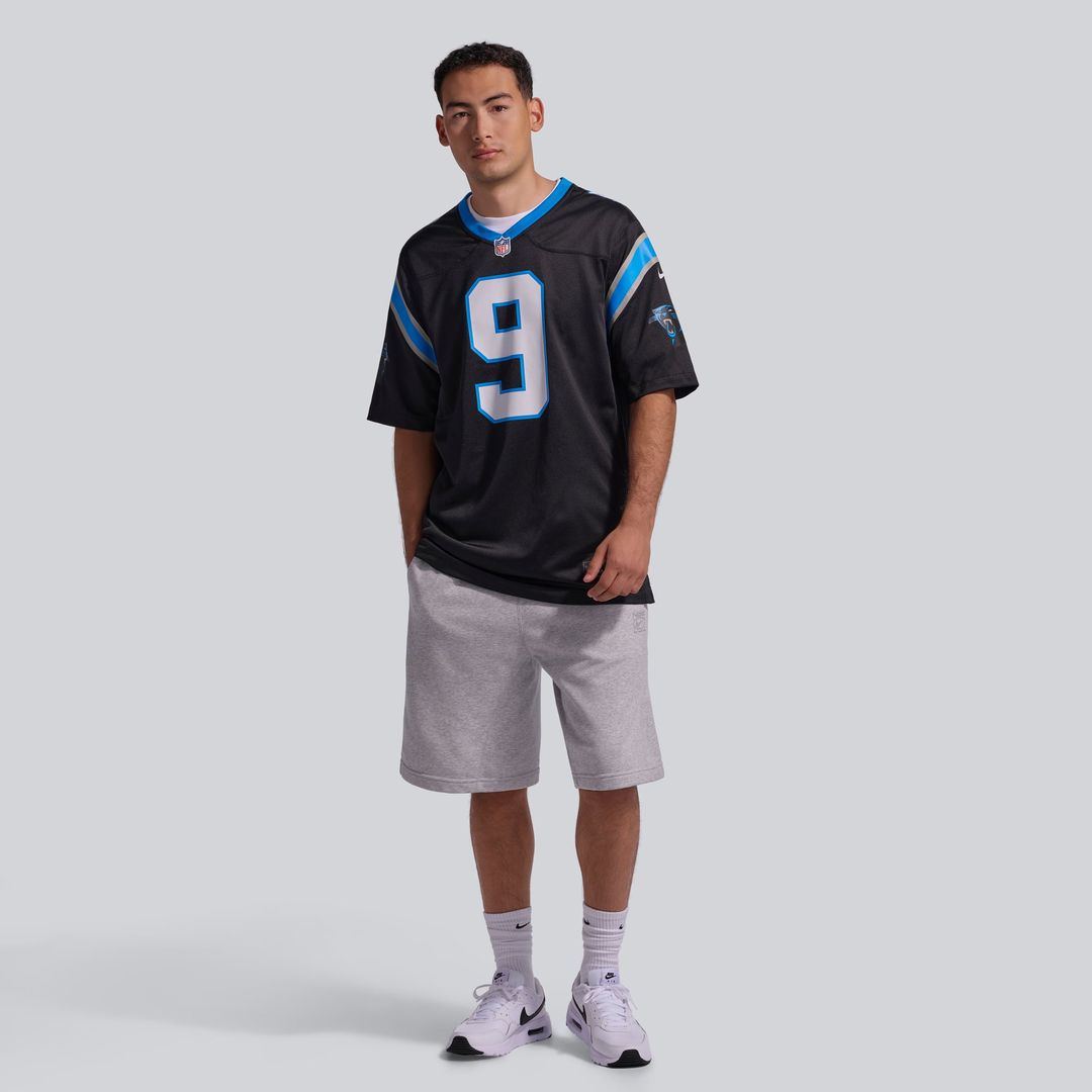 Bryce Young Carolina Panthers Nike Black Team Game Jersey