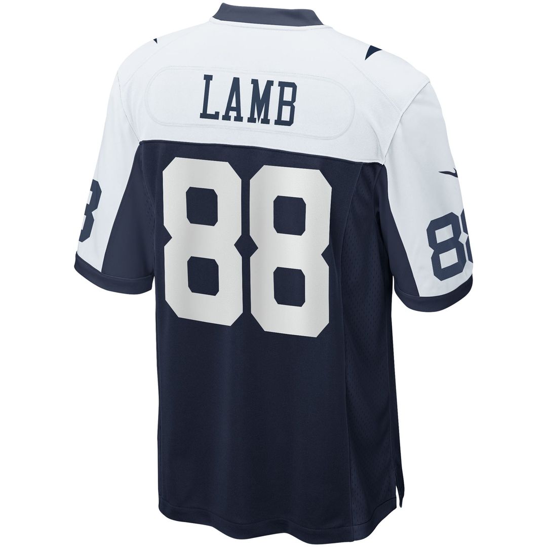 CeeDee Lamb Dallas Cowboys Nike Navy Alternate Game Team Jersey