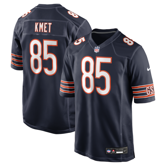 Cole Kmet Chicago Bears Nike Navy Player Game Jersey