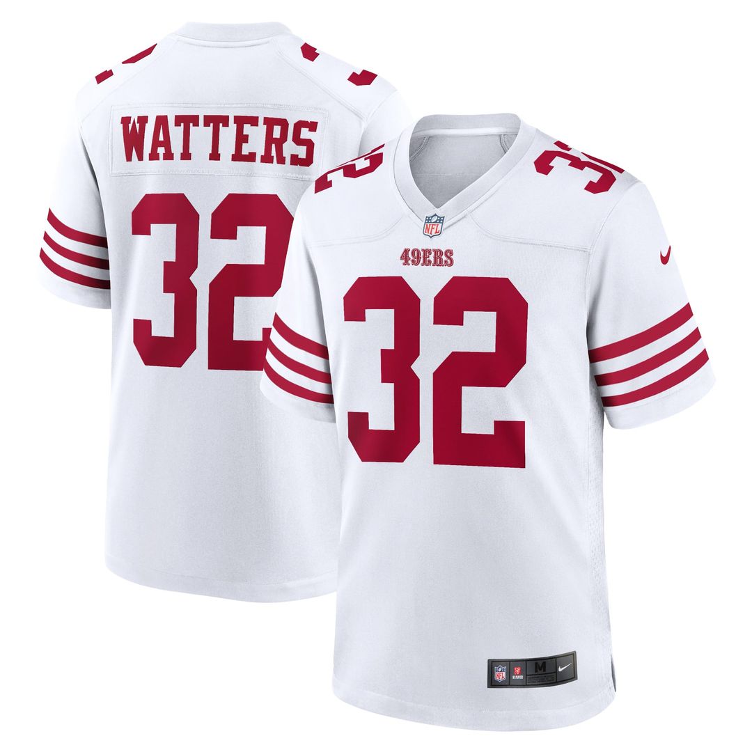 Ricky Watters San Francisco 49ers Nike White Retired Player Game Jersey