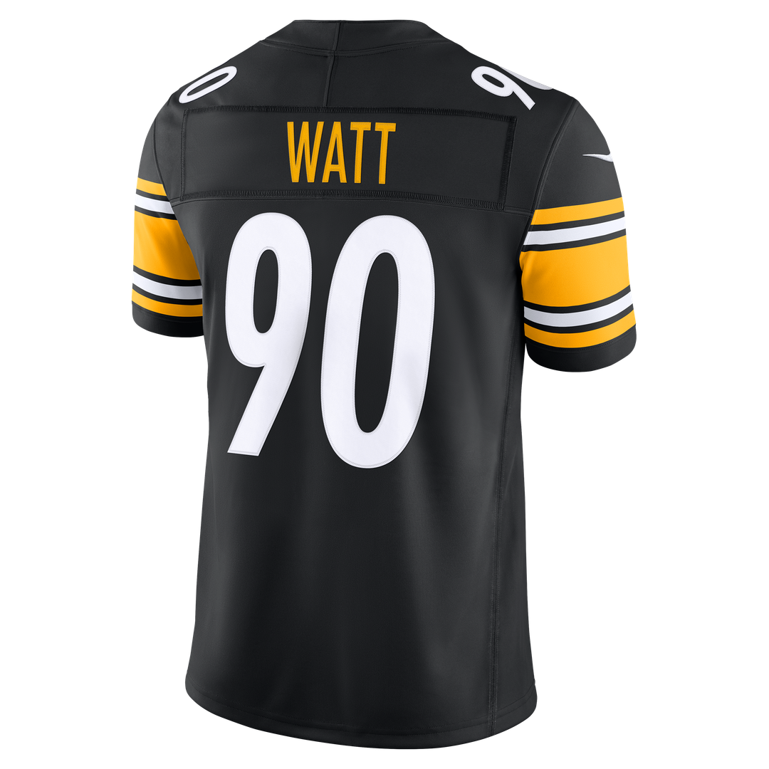 T.J. Watt Pittsburgh Steelers Nike Gold Alternate Vapor F.U.S.E. Stitched Limited Jersey