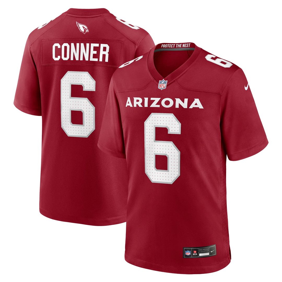 James Conner Arizona Cardinals Nike Cardinal Home Game Jersey