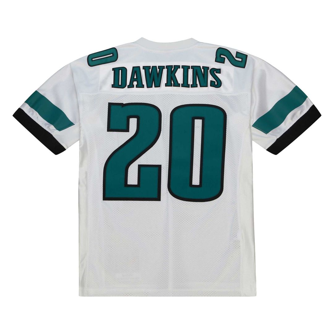 Brian Dawkins Philadelphia Eagles 1996 Mitchell & Ness White Authentic Throwback Retired Player Jersey