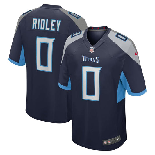 Calvin Ridley Tennessee Titans Nike Navy Game Player Jersey
