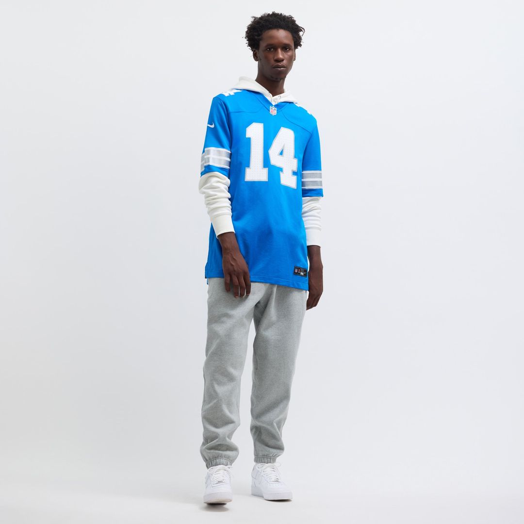 Amon-Ra St. Brown Detroit Lions Nike Black 2nd Alternate Game Jersey