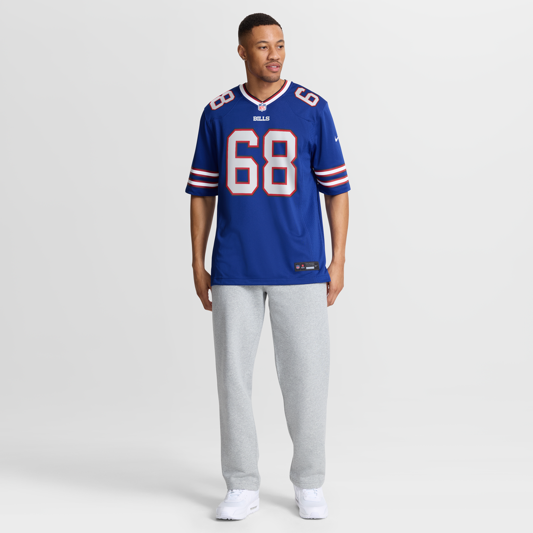 Joe DeLamielleure Buffalo Bills Nike Royal Game Retired Player Jersey