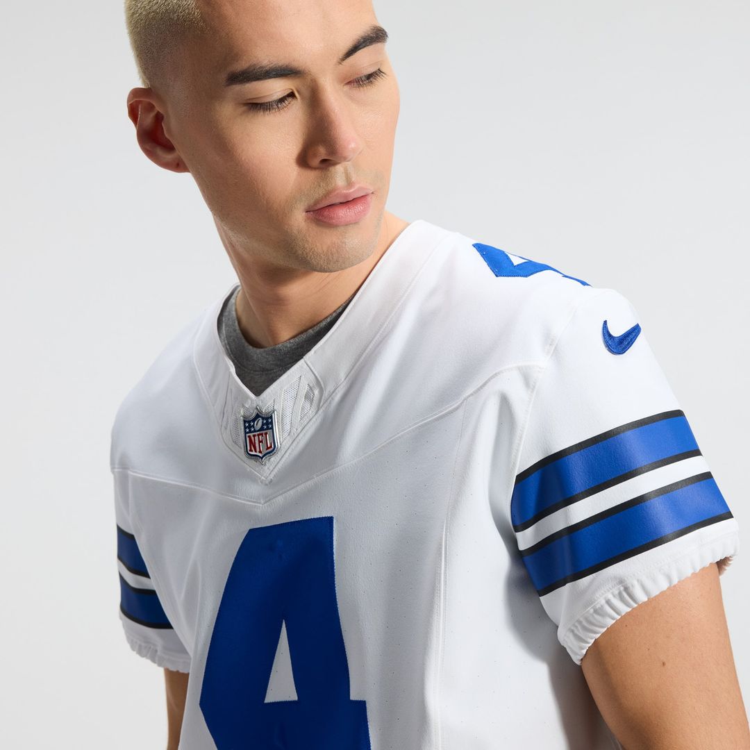 Dak Prescott Dallas Cowboys Nike White Vapor F.U.S.E. Elite Jersey