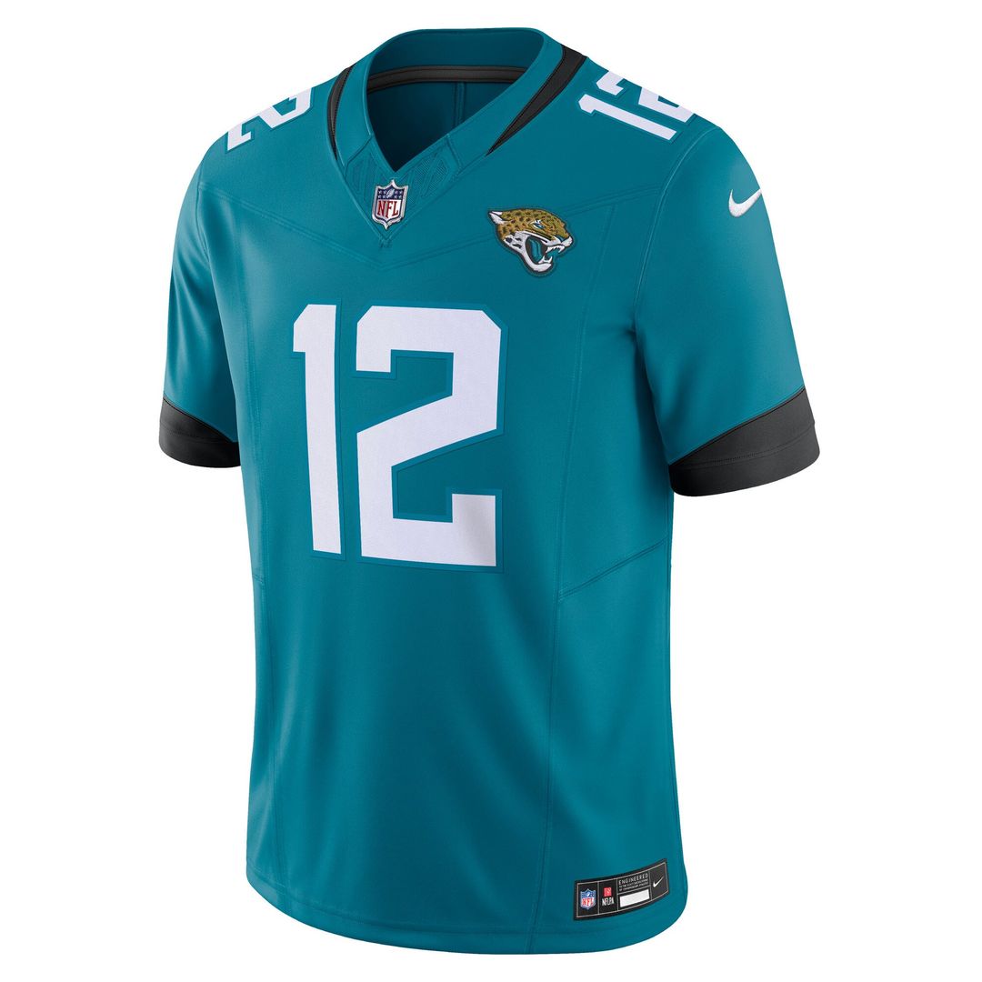 Travis Hunter Jacksonville Jaguars Nike Teal Team Limited Jersey