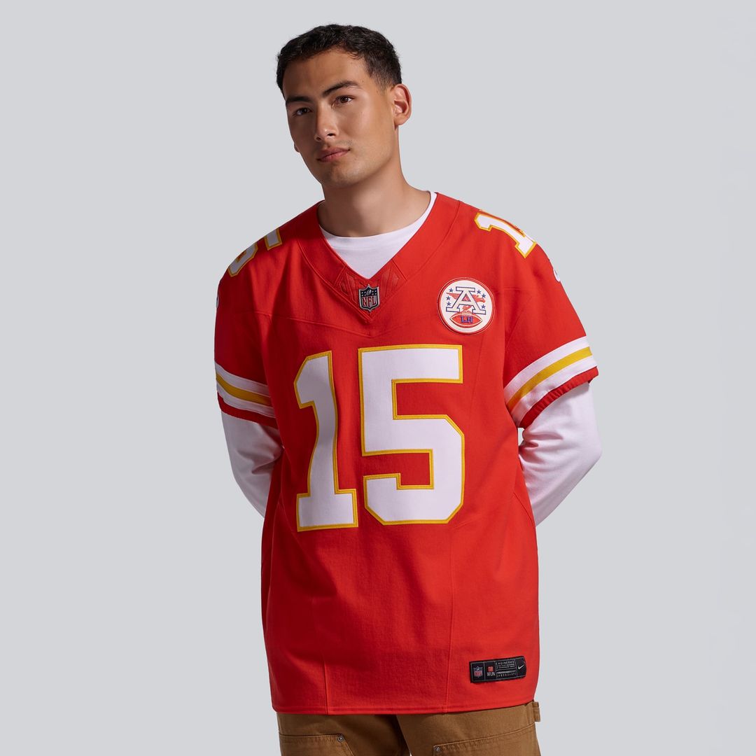 Patrick Mahomes Kansas City Chiefs Nike Red Team Vapor F.U.S.E. Elite Jersey