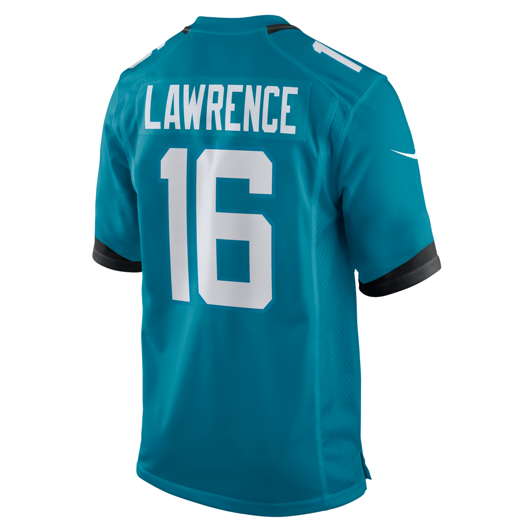 Trevor Lawrence Jacksonville Jaguars Nike Teal Game Jersey