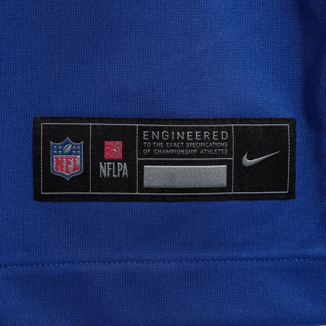 Michael Strahan New York Giants Nike Royal Game Retired Player Jersey