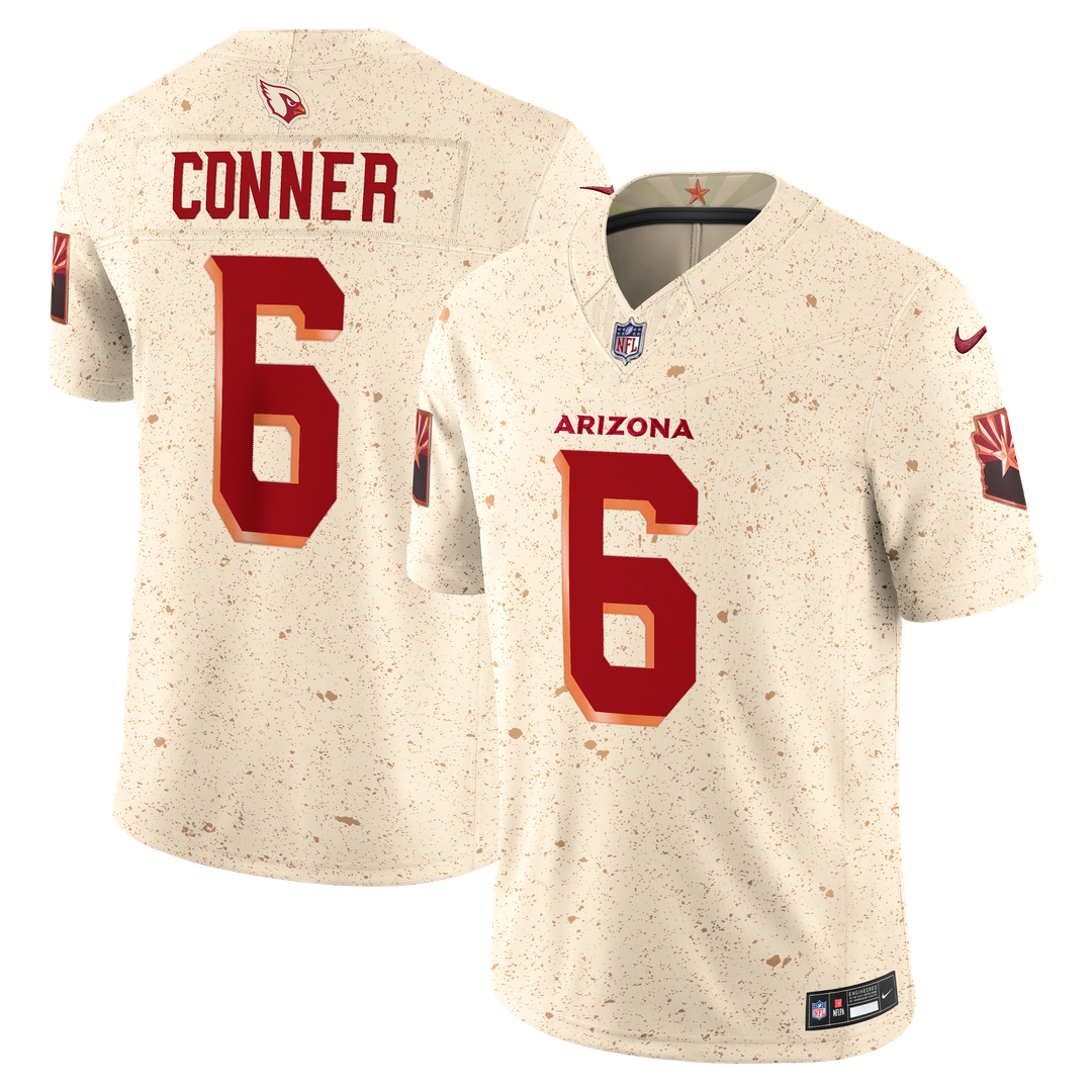 James Conner Arizona Cardinals Nike Natural Rivalries Collection Stitched Limited Jersey