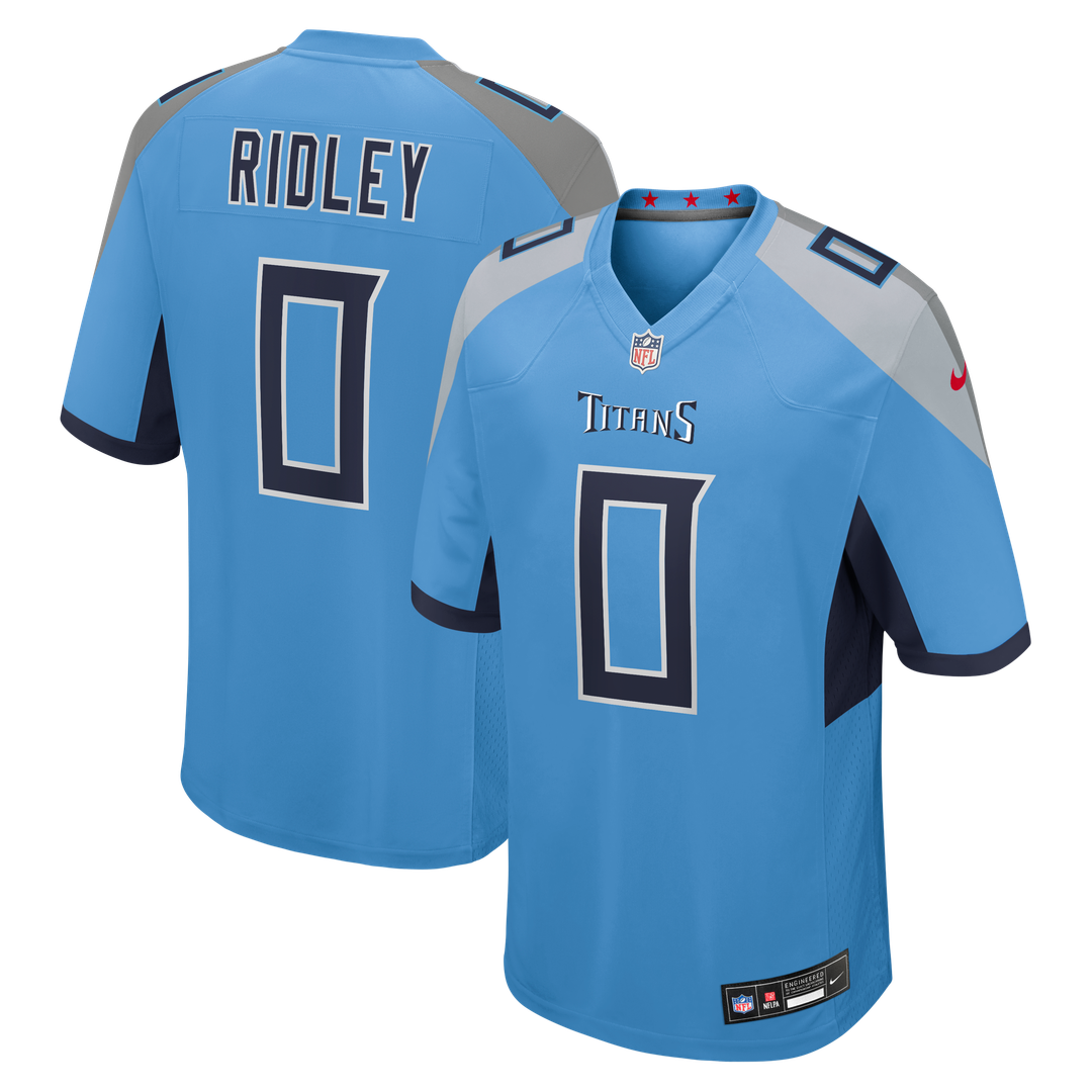 Calvin Ridley Tennessee Titans Nike Navy Game Player Jersey