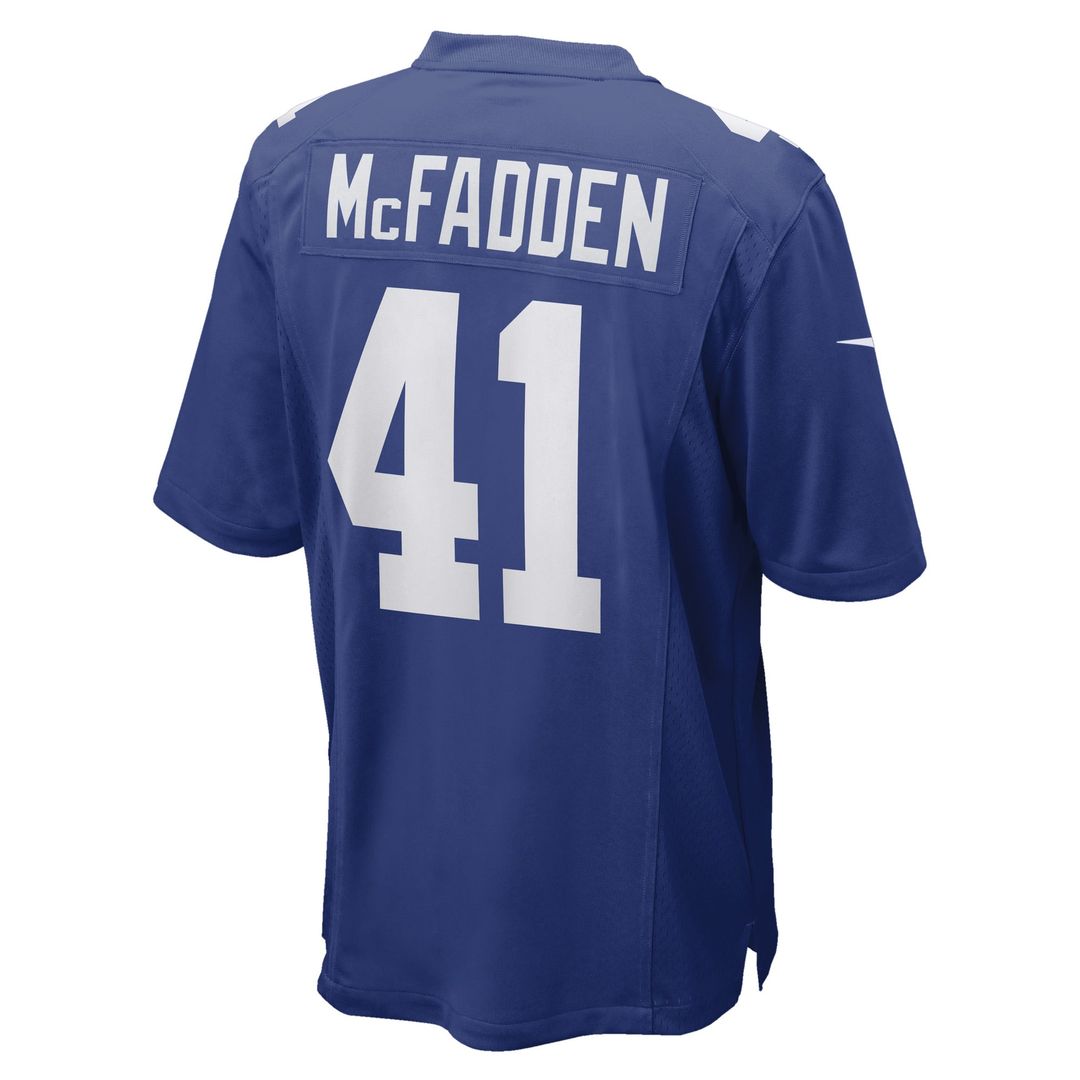 Micah McFadden New York Giants Nike Royal Game Player Jersey