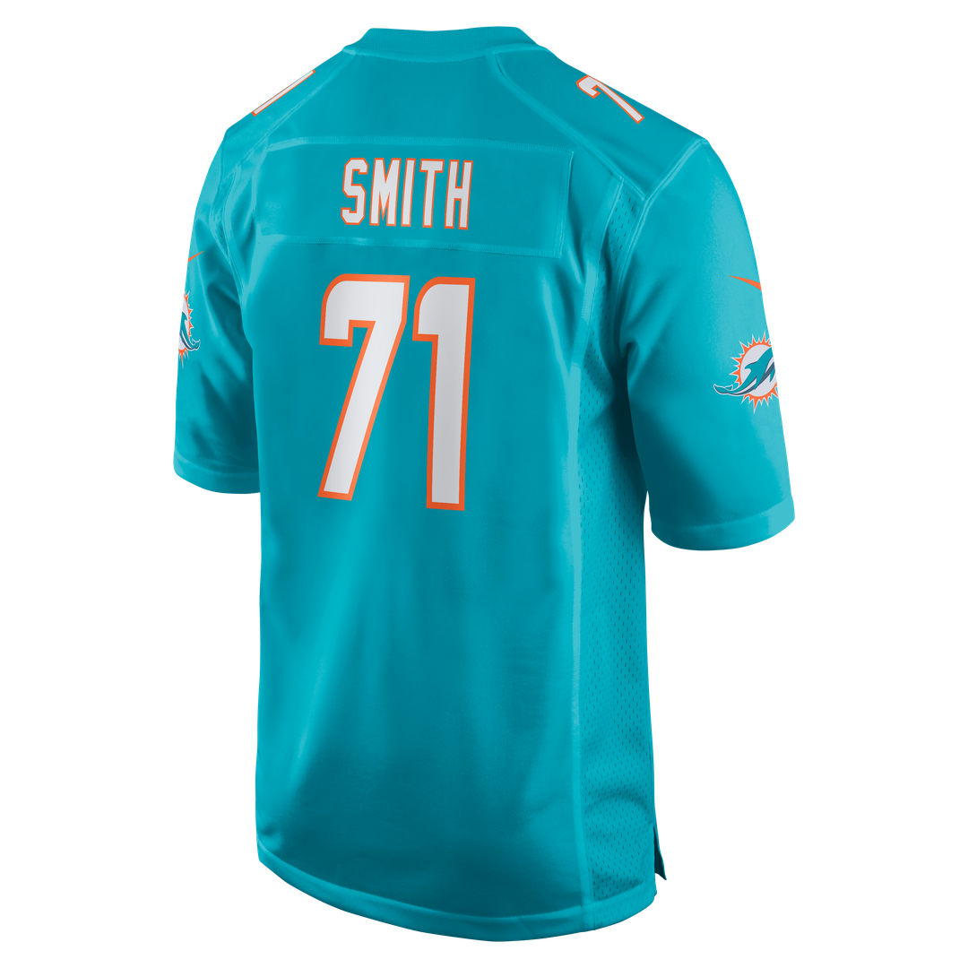 Kion Smith Miami Dolphins Nike Aqua Game Jersey