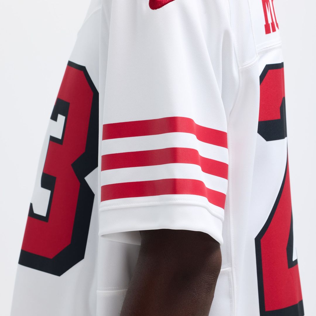 Christian McCaffrey San Francisco 49ers Nike Scarlet Vapor F.U.S.E. Limited Jersey