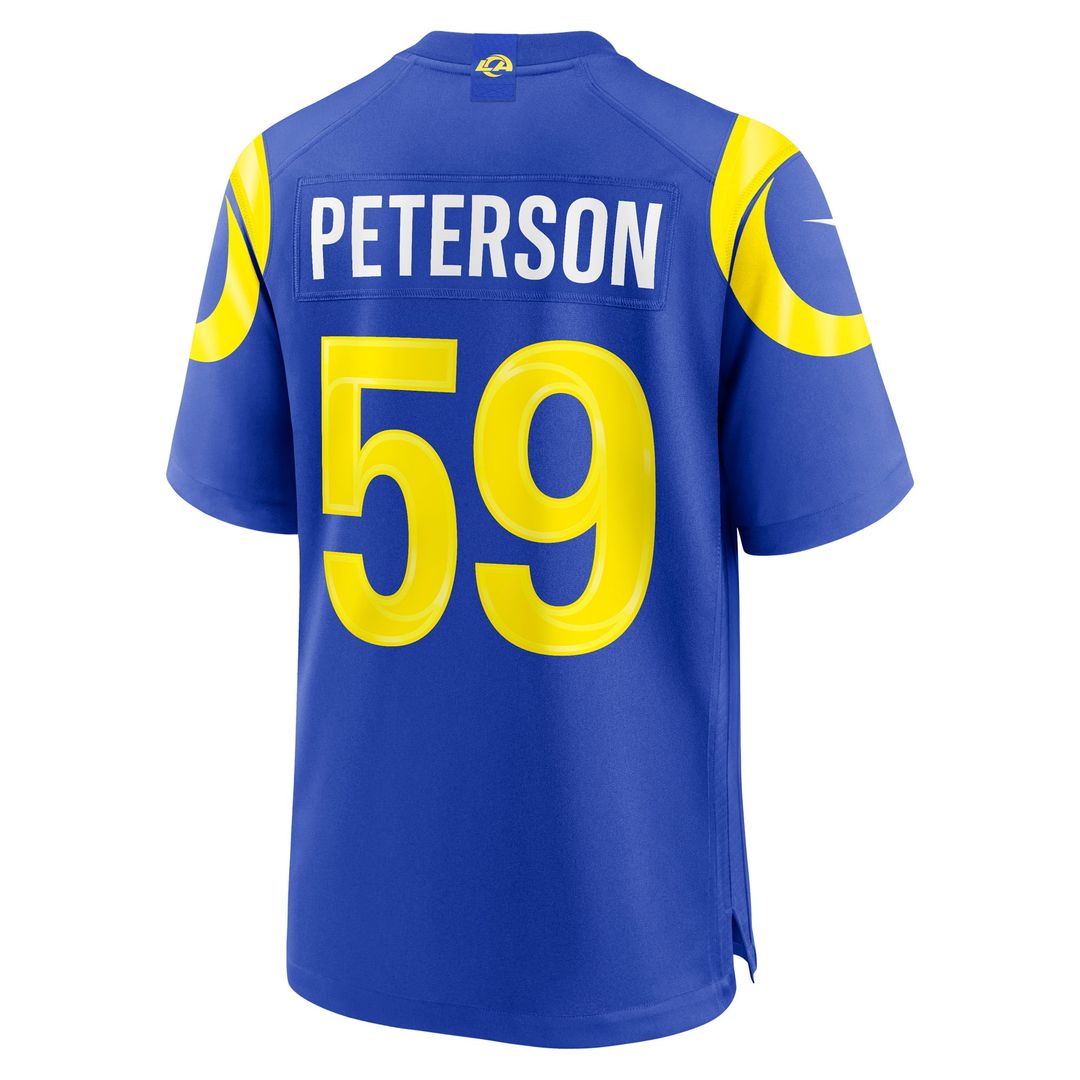 Darryl Peterson Los Angeles Rams Nike Royal Game Jersey