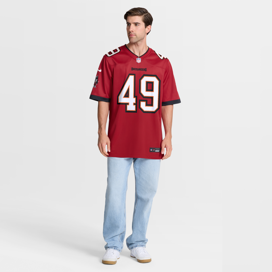 Owen Wright Tampa Bay Buccaneers Nike Red Team Game Jersey