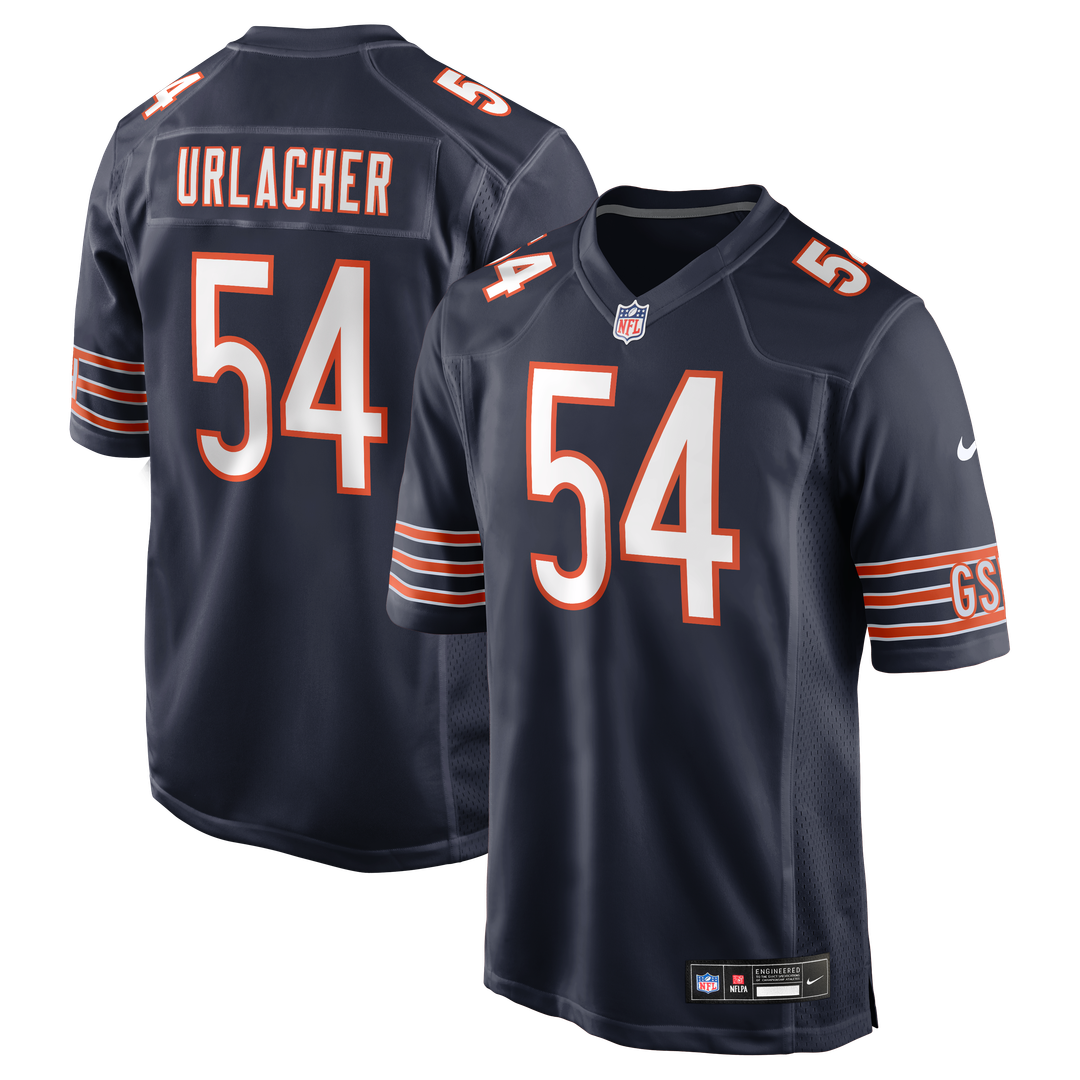 Brian Urlacher Chicago Bears Nike White Retired Player Game Jersey