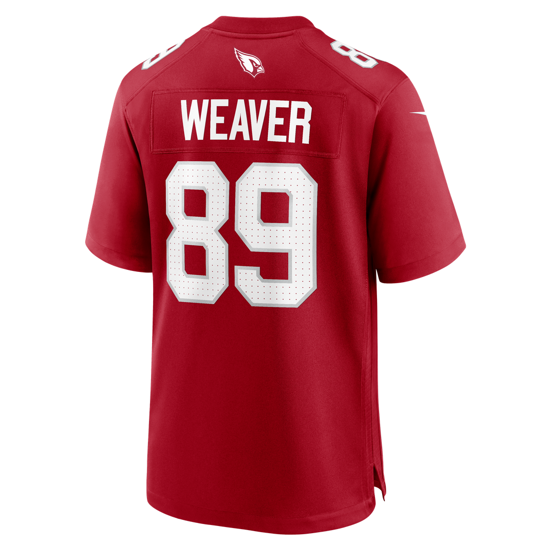Xavier Weaver Arizona Cardinals Nike Cardinal Team Game Jersey