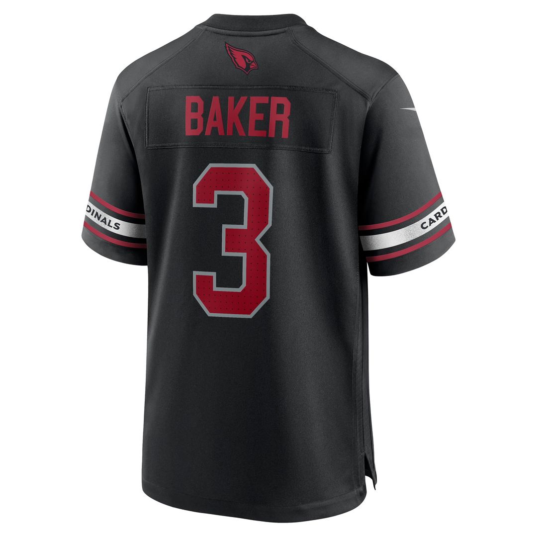 Budda Baker Arizona Cardinals Nike Black Game Jersey