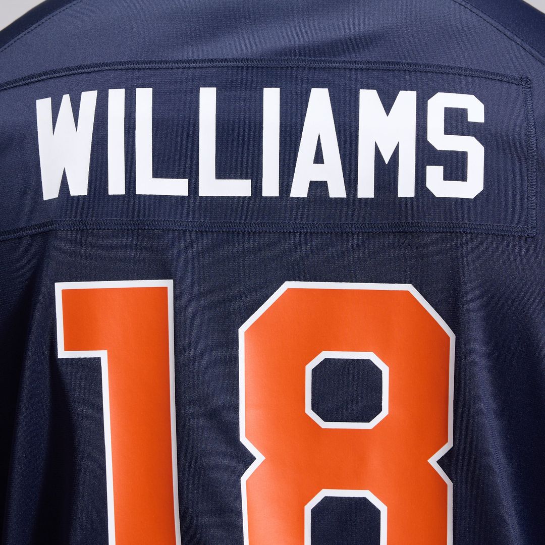 Caleb Williams Chicago Bears Nike Navy 2026 Rivalries Collection Game Jersey