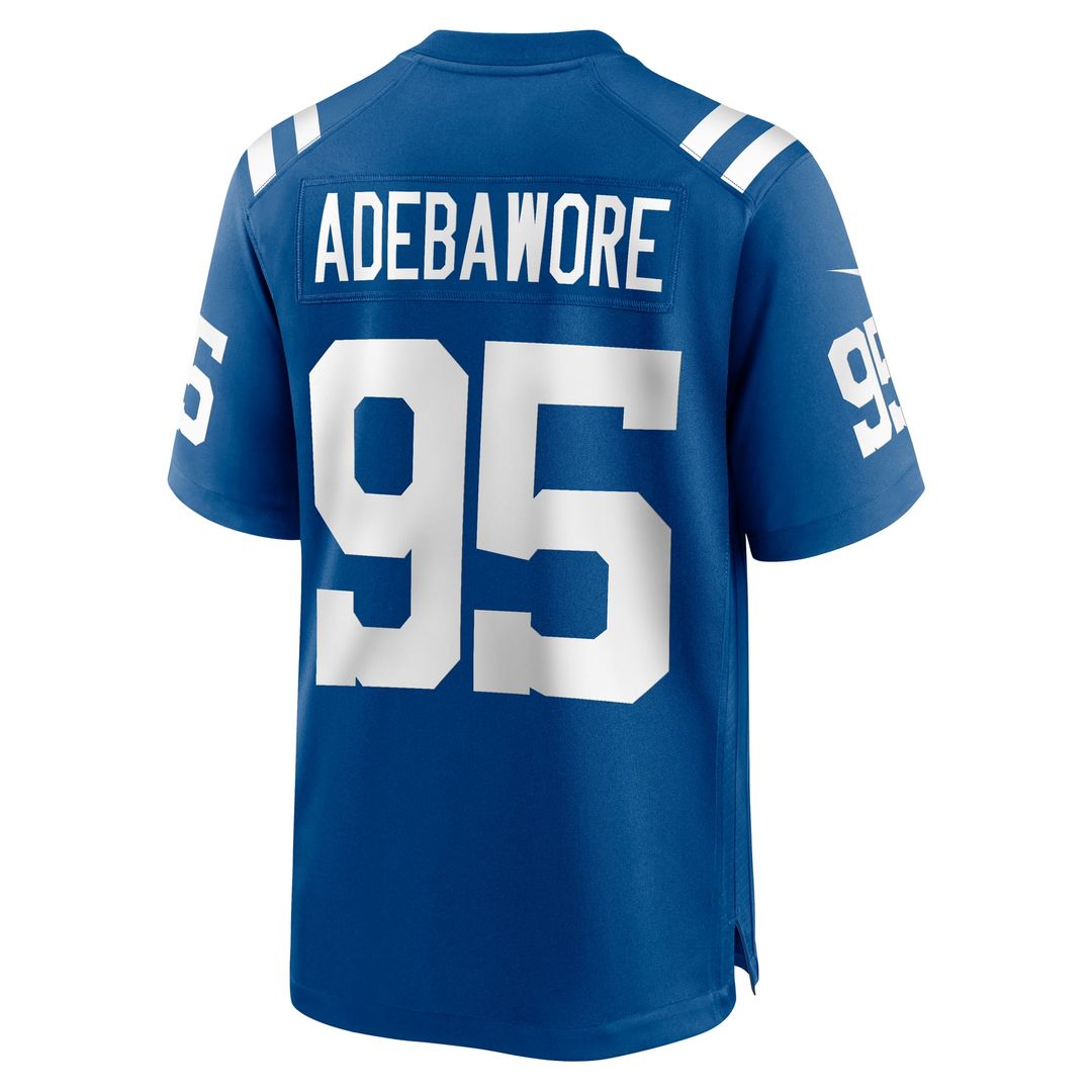 Adetomiwa Adebawore Indianapolis Colts Nike Royal Team Game Jersey