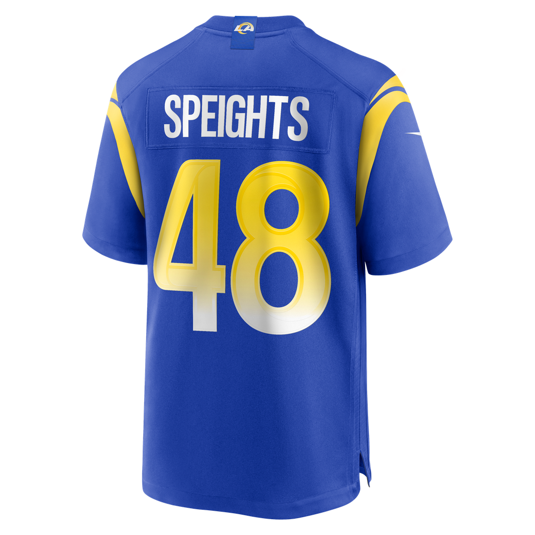 Omar Speights Los Angeles Rams Nike Royal Game Jersey