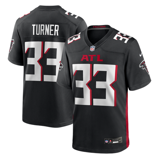 Michael Turner Atlanta Falcons Nike Black Game Retired Player Jersey