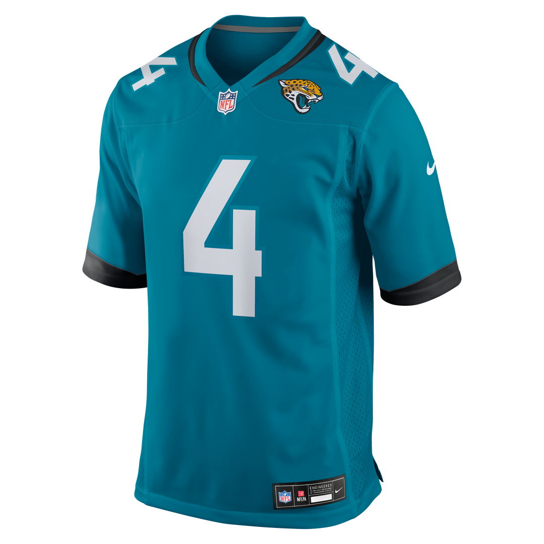 Tank Bigsby Jacksonville Jaguars Nike Teal Game Jersey