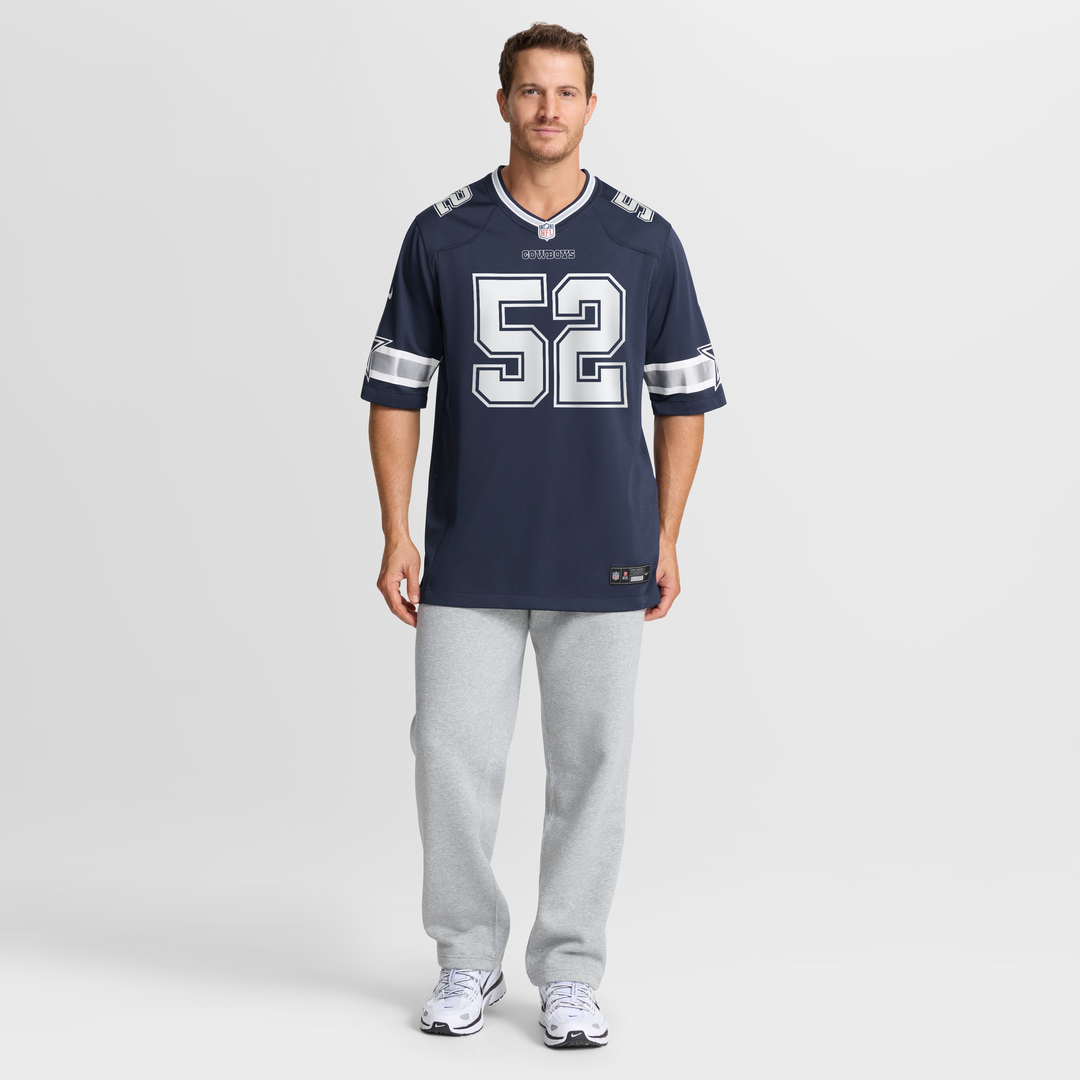 Tyler Booker Dallas Cowboys Nike Navy Team Game Jersey