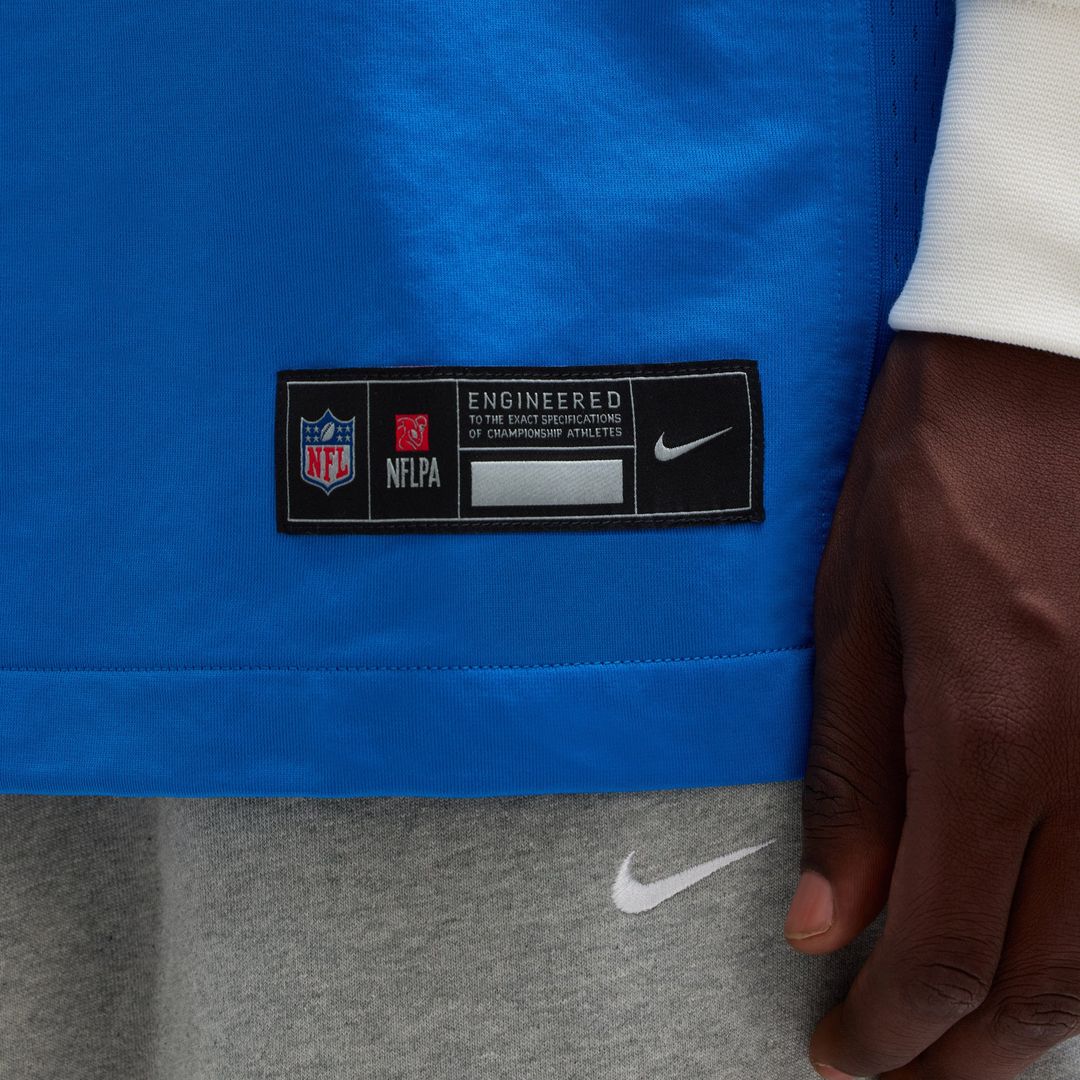 Amon-Ra St. Brown Detroit Lions Nike Black 2nd Alternate Game Jersey