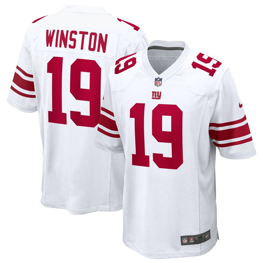 Jameis Winston New York Giants Nike White Game Jersey