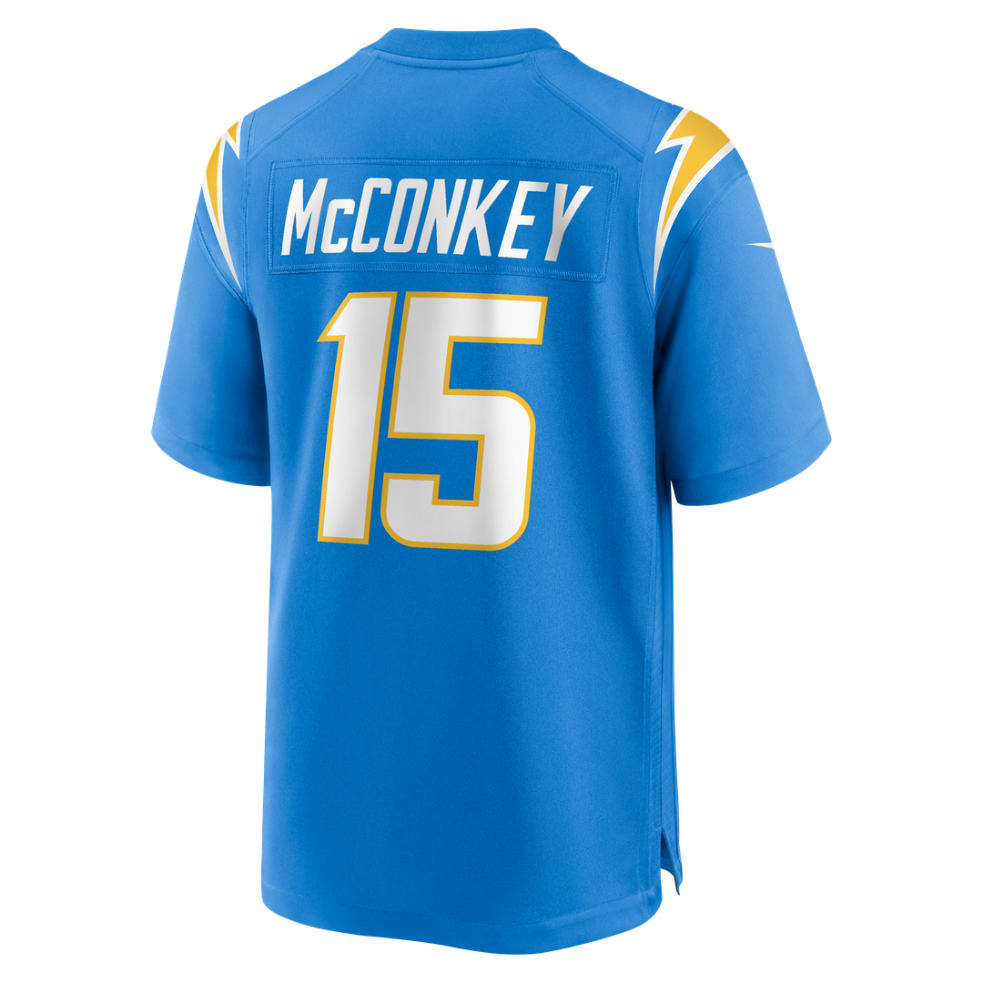 Ladd McConkey Los Angeles Chargers Nike Powder Blue Player Game Jersey