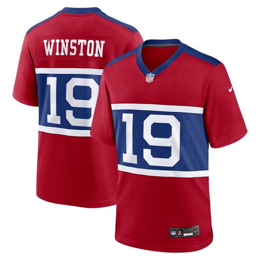 Jameis Winston New York Giants Nike Century Red Alternate Game Jersey