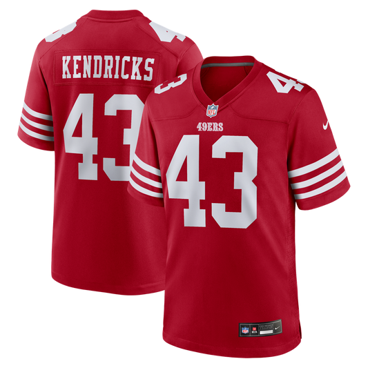 Eric Kendricks San Francisco 49ers Nike Scarlet Team Game Jersey
