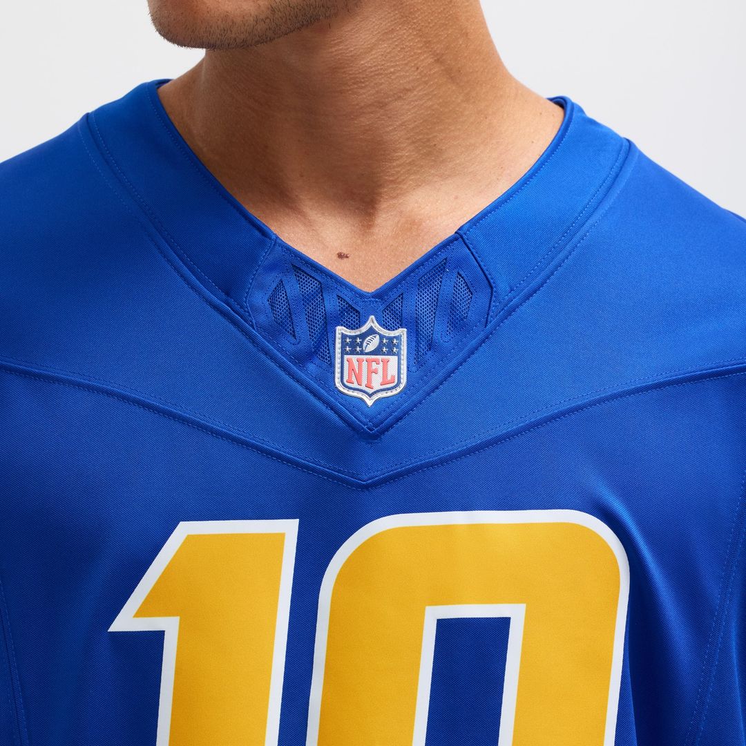 Justin Herbert Los Angeles Chargers Nike Royal Vapor F.U.S.E. Limited Jersey